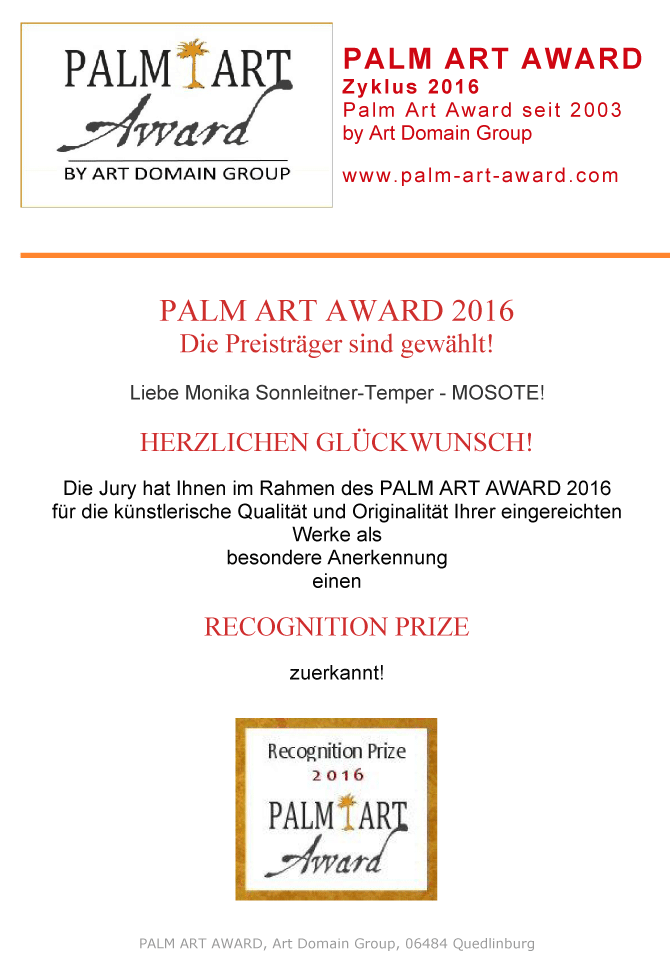 Palm Art Award 2016